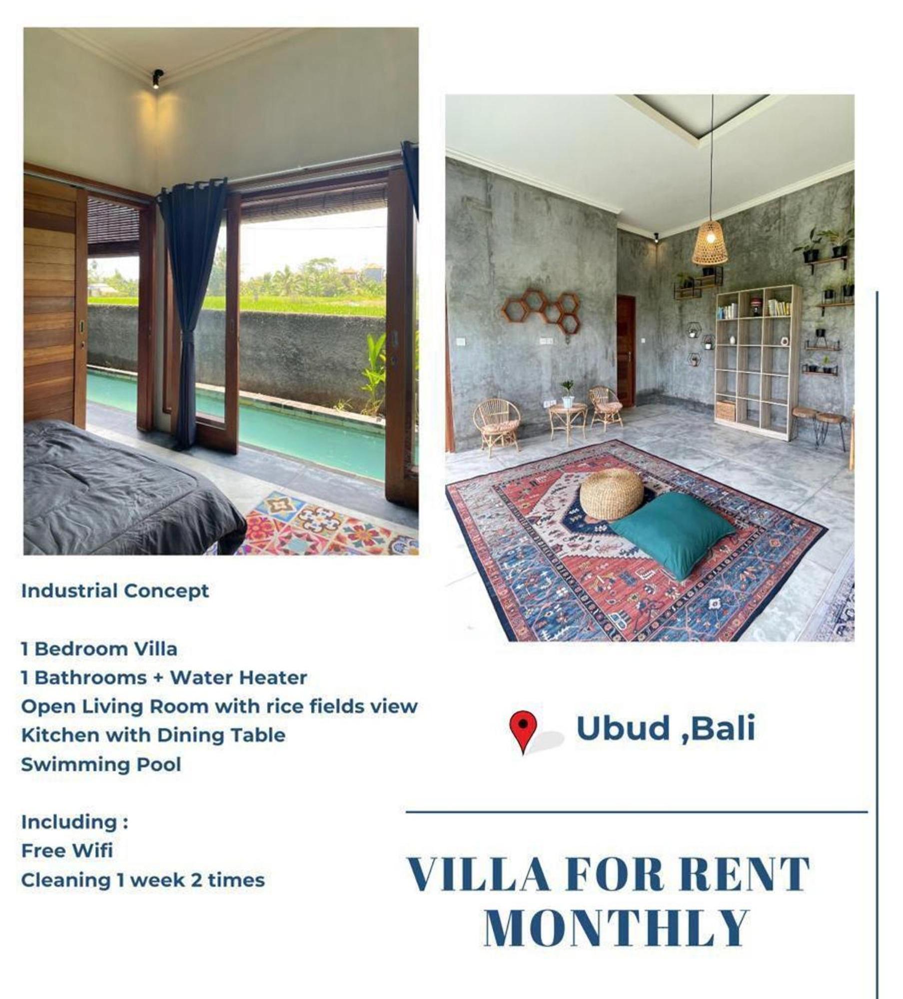 Mandala Rengganis Ubud View Private Villa By Eps Eksteriør bilde
